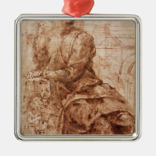 Studie von Sibyl Silbernes Ornament