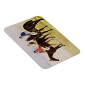 Studie von Three Steeplechase Cracks: Allen McDono Magnet (Rechte Seite)