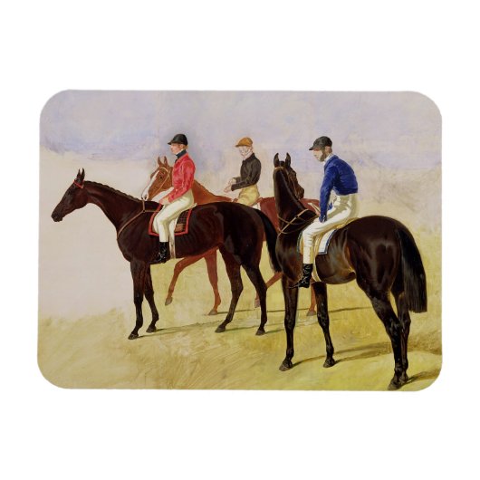 Studie von Three Steeplechase Cracks: Allen McDono Magnet (Horizontal)