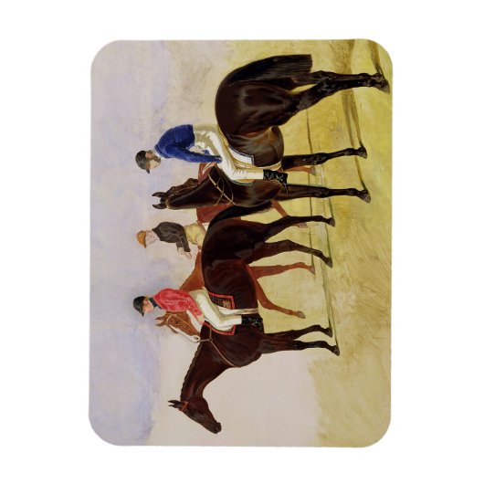 Studie von Three Steeplechase Cracks: Allen McDono Magnet (Vertikal)