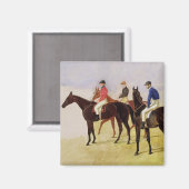 Studie von Three Steeplechase Cracks: Allen McDono Magnet (Vorderseite/Rückseite)