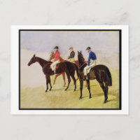 Studie von Three Steeplechase Cracks: Allen McDono