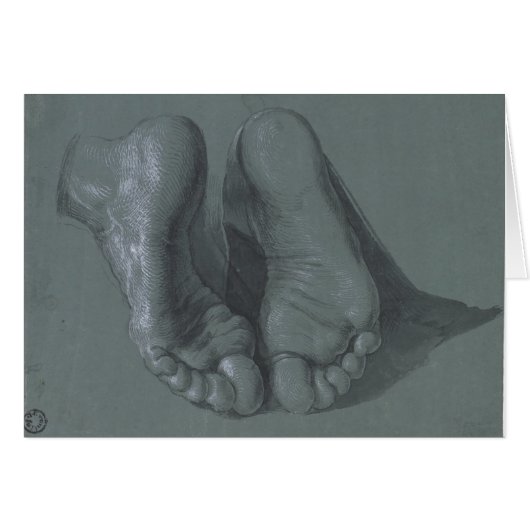 Studie von Two Feet Albrecht Durer (Vorderseite (Horizontal))