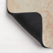 Studie von zwei männlichen Zahlen Mousepad (Ecke)