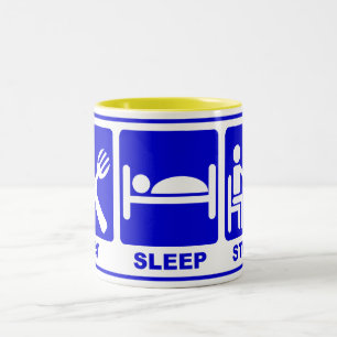 STUDIE ZU ESSEN ZWEIFARBIGE TASSE