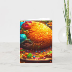 Studie zu sieben Toten Sins - Gluttony I Feiertagskarte