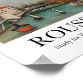 Studie zum Blick auf den Pont de Sèvres von Rousse Poster (Ecke)