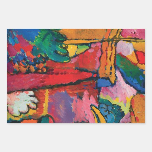 Studie zur Improvisation V von Wassily Kandinsky Geschenkpapier Set (Vorderseite 2)