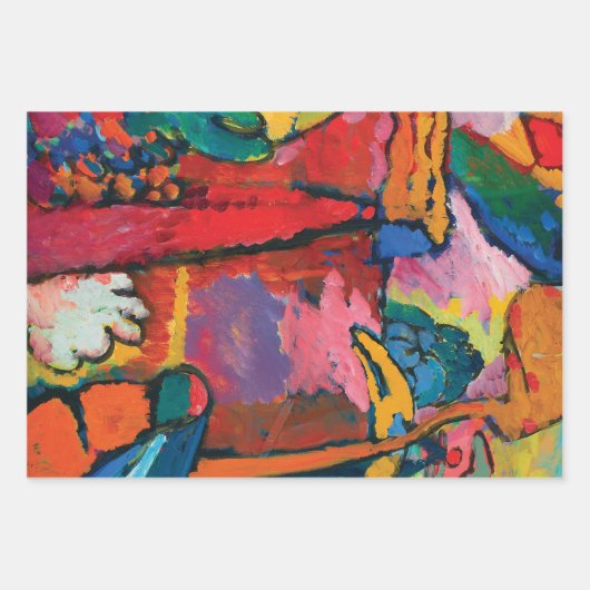 Studie zur Improvisation V von Wassily Kandinsky Geschenkpapier Set (Vorderseite)