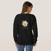 Studie zur Offenbarung Frauen-Sweater Sweatshirt (Schwarz voll)