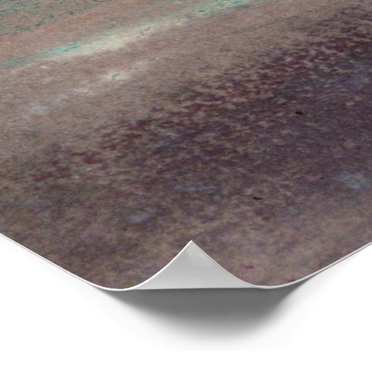 Studie zur Sonneneinstrahlung Poster (Ecke)