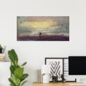 Studie zur Sonneneinstrahlung Poster (Heimbüro)