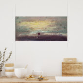 Studie zur Sonneneinstrahlung Poster (Küche)