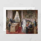 Studie zur Zivilen Ehe Postkarte (Vorne/Hinten)