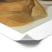 Studien an amerikanischen Ureinwohnern (Color Lith Poster (Ecke)