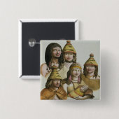 Studien der amerikanischer Ureinwohner Button (Vorne & Hinten)