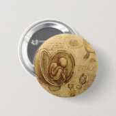 Studien der Embryos Button (Vorne & Hinten)