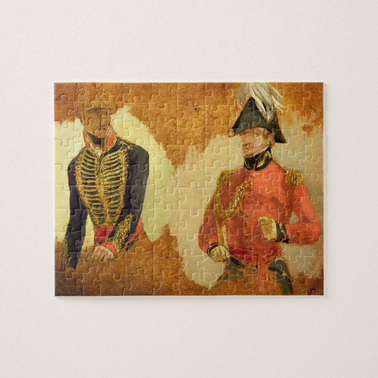 Studien der königlichen Pferdeartillerie-Uniform Puzzle (Horizontal)