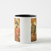 Studien der königlichen Pferdeartillerie-Uniform Tasse (Zentrum)