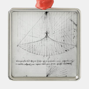 Studien der Konstante der konkaven Spiegel, Silbernes Ornament