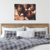 Studien des Leiters eines Neger Leinwanddruck (Insitu (Schlafzimmer))