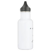 Studien-Freund des Koffein-#1 Edelstahlflasche (Links)