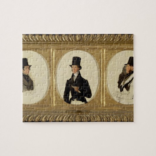 Studien für die Porträts von Lord Eglinton, Lord D Puzzle (Horizontal)