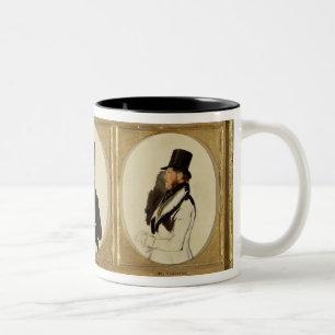 Studien für die Porträts von Lord Eglinton, Lord Zweifarbige Tasse