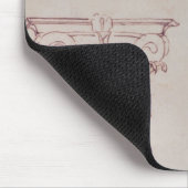 Studien für eine Hauptstadt Mousepad (Ecke)
