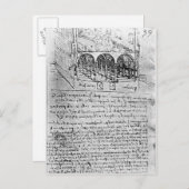 Studien für Ställe Postkarte (Vorne/Hinten)