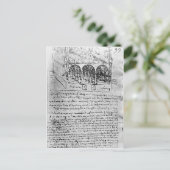 Studien für Ställe Postkarte (Stehend Vorderseite)