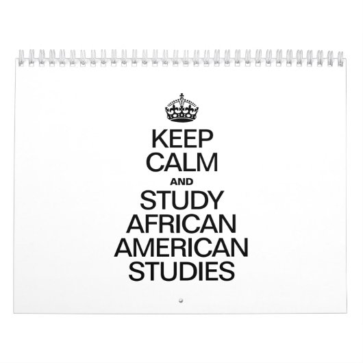 STUDIEN IN AFRIKANISCHEN AMERIKANISCHEN STUDIEN be Kalender (Titelbild)