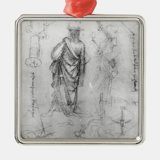 Studien Ornament Aus Metall (Vorne)