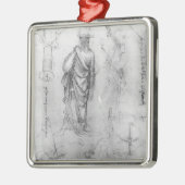 Studien Ornament Aus Metall (Links)