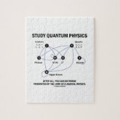 Studien-Quantums-Physik können Sie Sachen tun Puzzle (Vertikal)