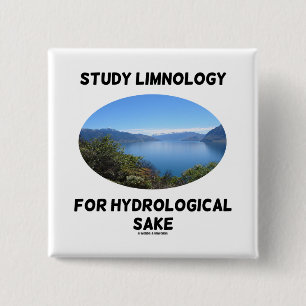 Studien-Seenkunde für hydrologischen Grund Button