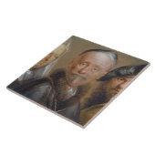 Studien von fünf Köpfen nach Rembrandt (Pastell Fliese (Seite)