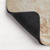 Studien von Madonna und von Kind Mousepad (Ecke)
