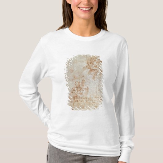 Studien von Madonna und von Kind T-Shirt (Vorderseite)