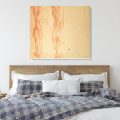 Studien zu Legen und Waffen Leinwanddruck (Insitu (Schlafzimmer))