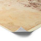 Studien zur architektonischen Zusammensetzung Poster (Ecke)