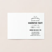 Studienabschluss in Medizin für ein individuelles Folienkarte (Innenseite)