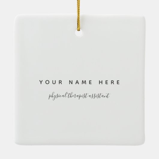 Studienassistent Keramikornament (Rückseite)