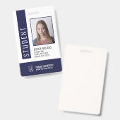 Studienausweis für moderne Schulen Ausweis (Vorder- & Rückseite)