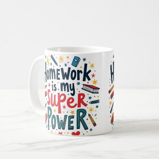 Studienfreudigkeit - no6 kaffeetasse (Vorderseite Links)