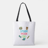 Studienmodus eingeschaltet tasche (Rückseite)