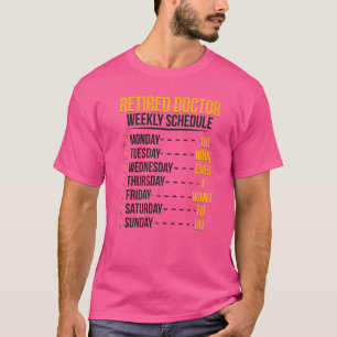 Studienplan für ärztliche Versorgung T-Shirt