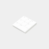 Studienplaner Post-it Klebezettel (angewinkelt)