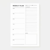 Studienplaner Post-it Klebezettel (Vorderseite)