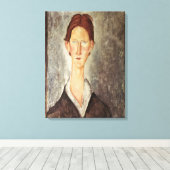 Studienportrait, c.1918-19 leinwanddruck (Insitu (Holzboden))